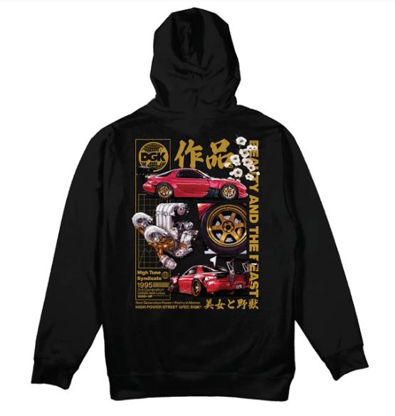Beauty and the beast Hooded Fleece