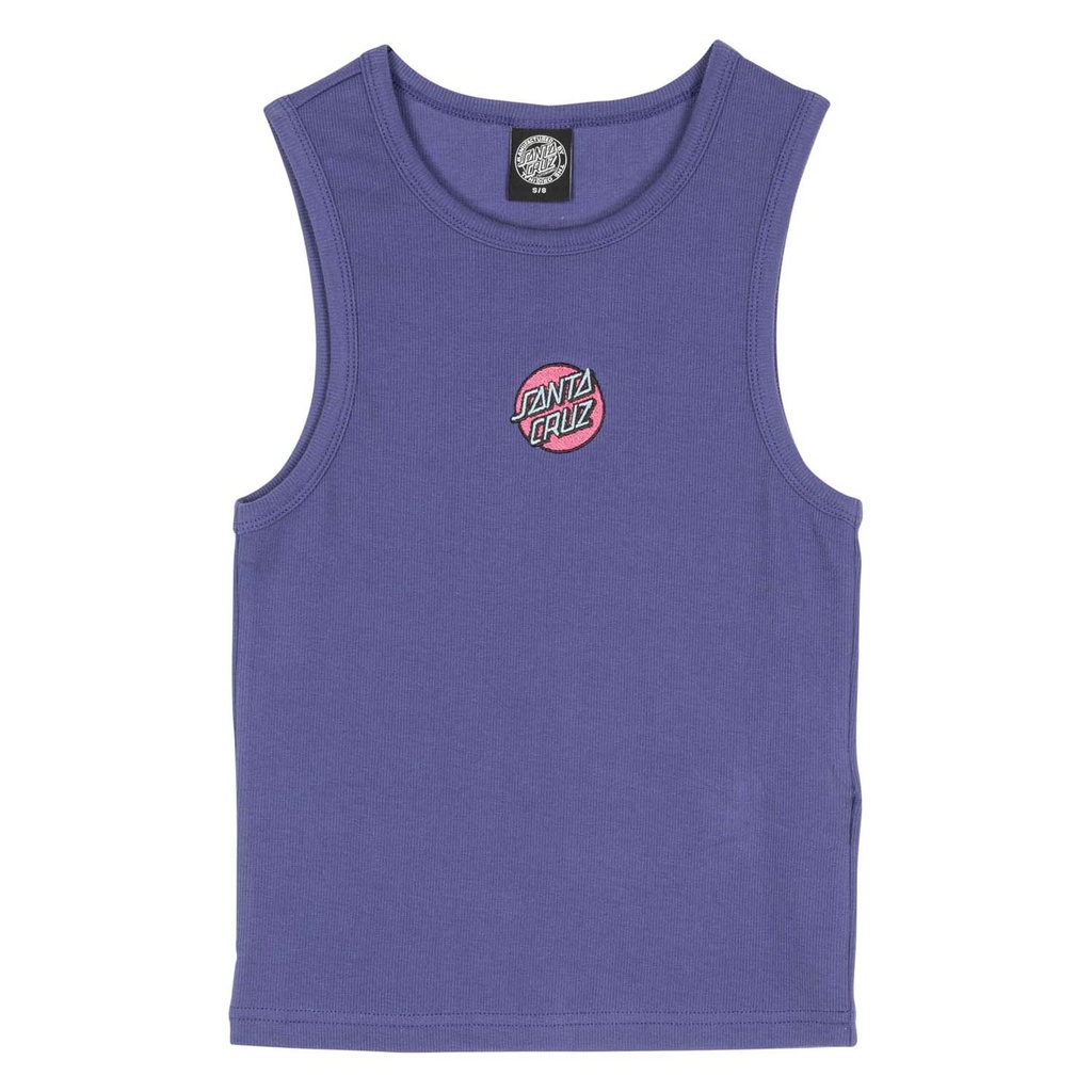 Womens Vest Other Dot Emb Tank