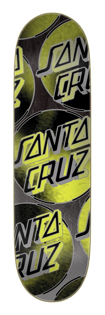 Acid Cloud Dots 7 Ply Birch 8.5in X 32.2in Santa Cruz Decks
