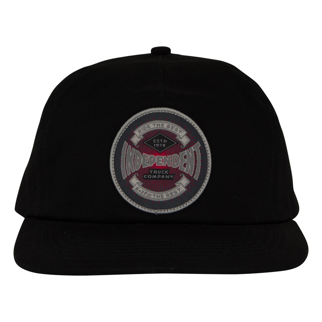 44442262-established-78-strapback-unstructured-hat-black-unisex-independent-1