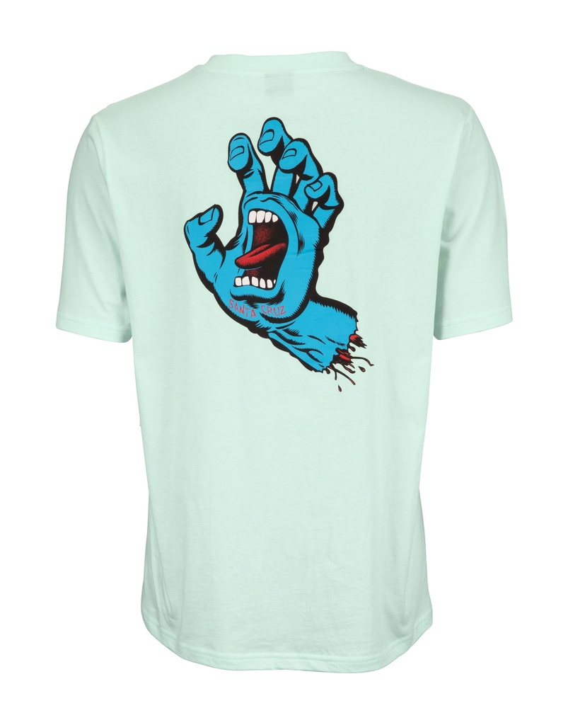 TEE WOMEN SCREAMING HAND CHEST