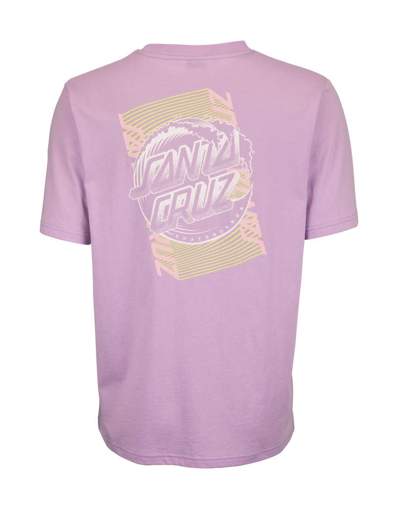 TEE SPLIT STRIP WAVE DOT