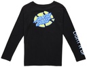 TEE L/S LIGHT'N UP BLACK