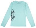 TEE L/S MFG DOT OUTLINE B.BLUE
