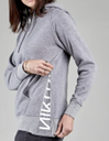 HOOD W ARON HEATHER GREY