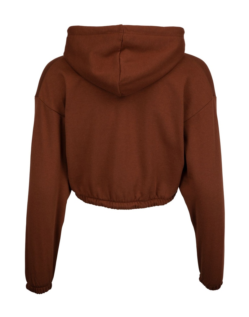 ZIP HOOD LINED OVAL DOT