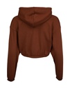 ZIP HOOD LINED OVAL DOT