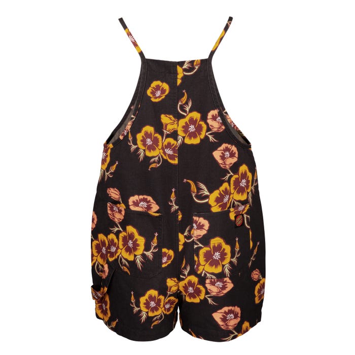 PLAYSUIT POPPY PRINT