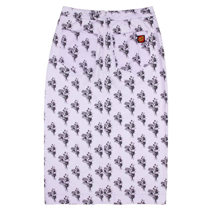 SKIRT WALL HAND LILAC/BLACK