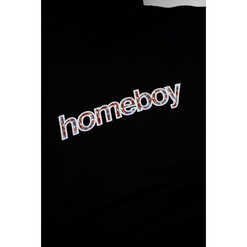 PLAID HELVETICA Hood