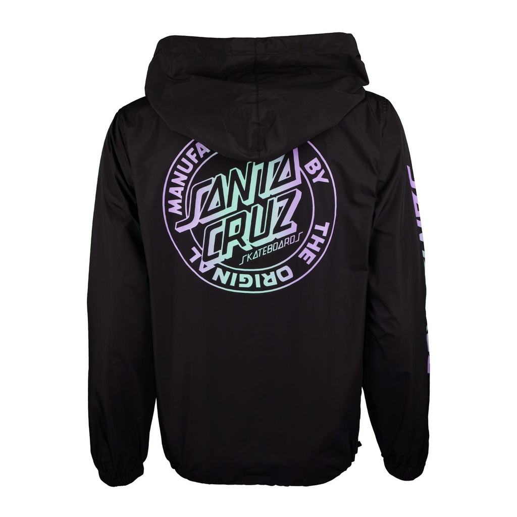 WOMEN JACKET ORIGINAL DOT 1/2 ZIP BLACK