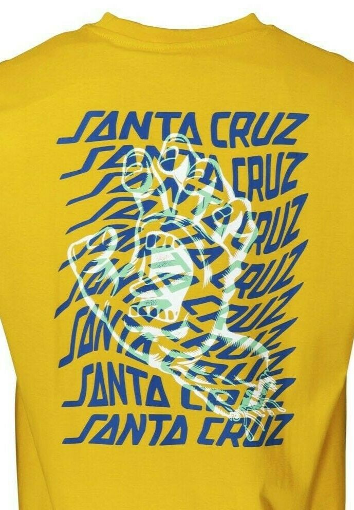 TEE L/S VORTEX HAND MUSTARD