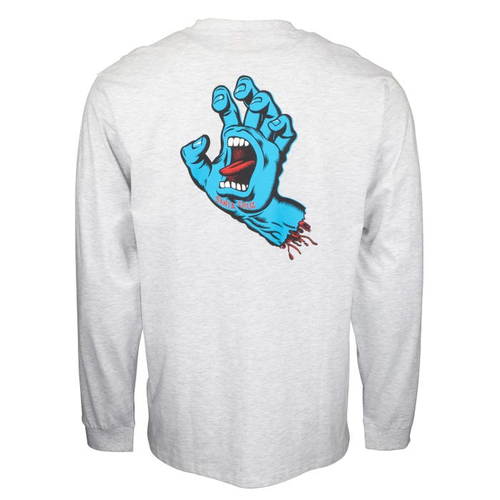 TEE L/S SCREAMING HAND CHEST
