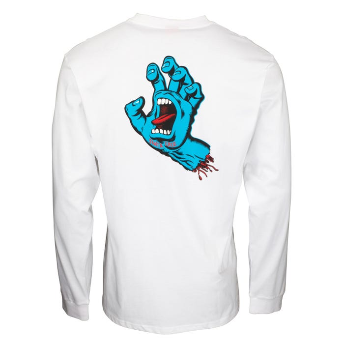 TEE L/S SCREAMING HAND CHEST