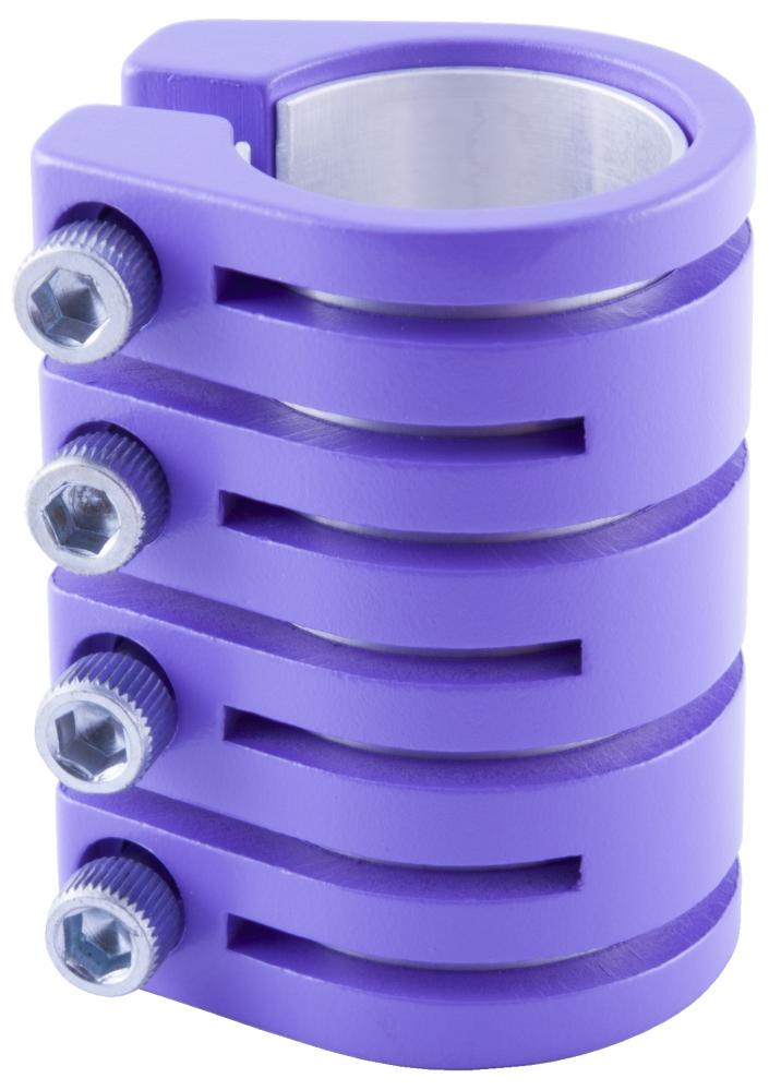 Blazer Snake Clamp 4 Bolt/Shim M Purple