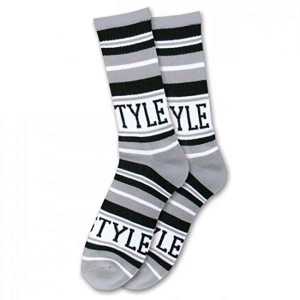 [5BSS0004000] SOCKS BS HOME TEAM GREY/BLACK