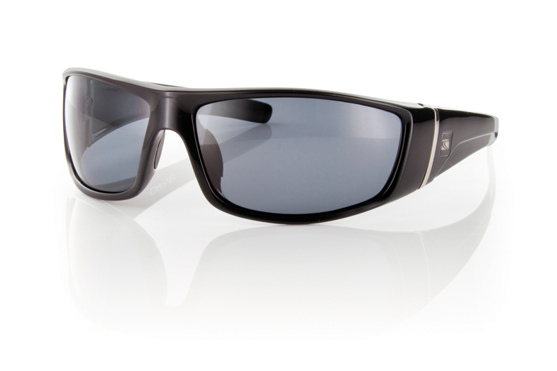 [11S01750000] SUNGLASSES DREW COURTNEY SIGN BLACK POLARIZED