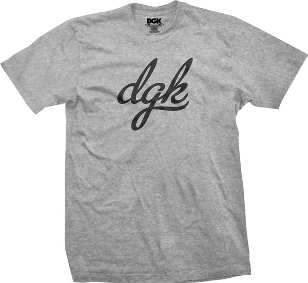[8DGK030900S] Tee Script (ATHLETIC HEATHER, S)