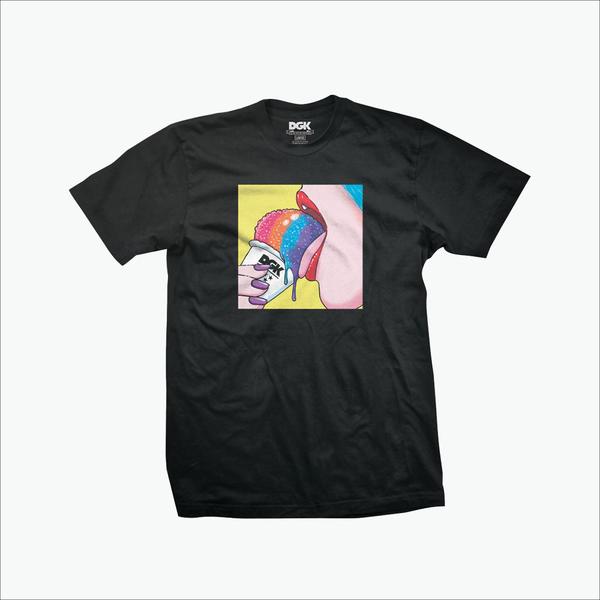 [8DS1920200S] TEE SNOW DAYS (S, BLACK)