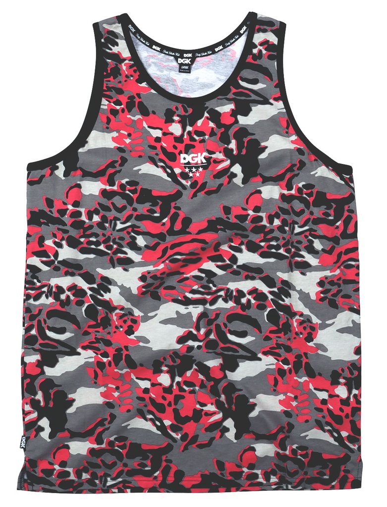 [8DS2111600M] TANK TOP STATIC BLACK (M)