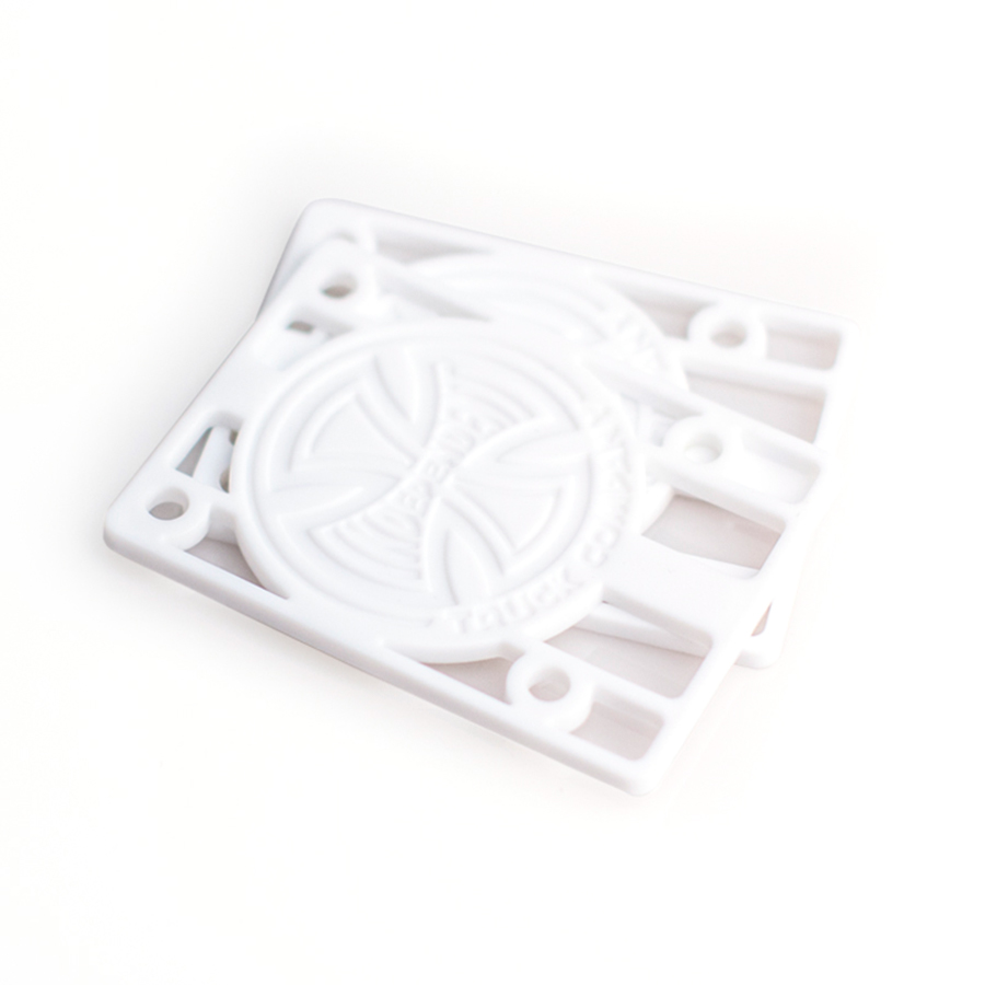 [33531284000] GENUINE PARTS RISERS 1/8 WHITE P/K OF 12