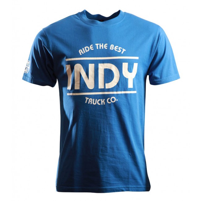 YOUTH TEE INDY BLUE