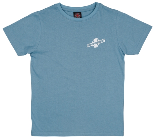 [2IS19121008] YOUTH TEE STAMPEDE CARDINAL BLUE
