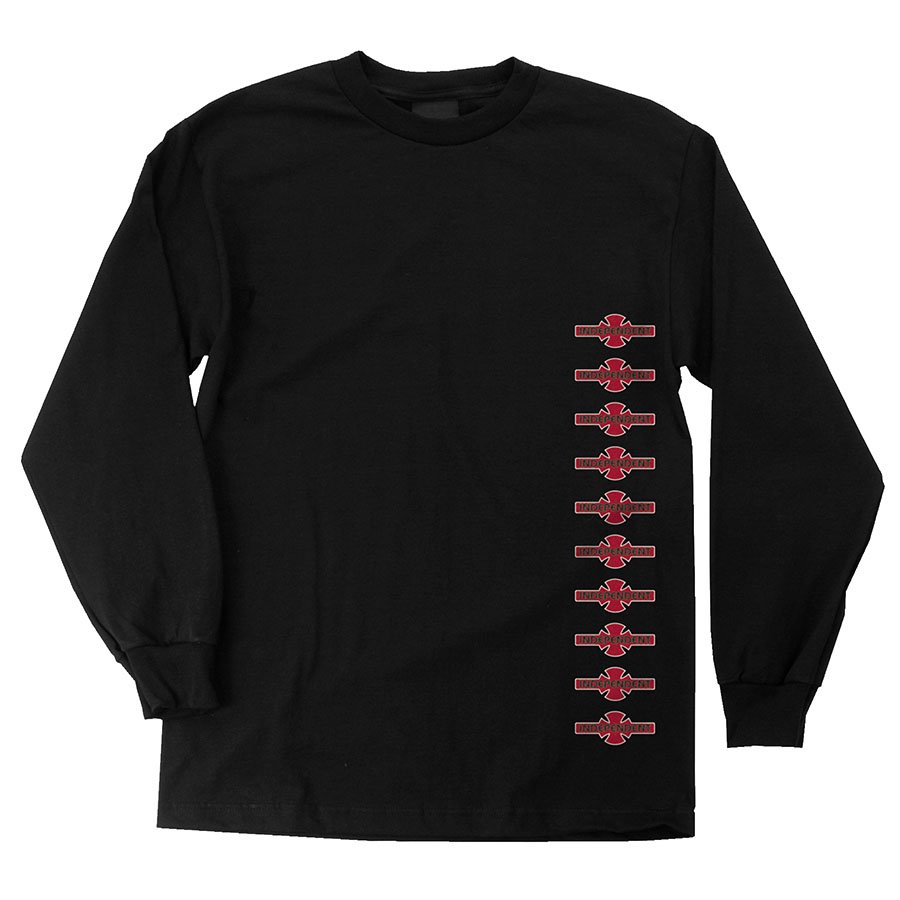 [2IS1903800M] TEE L/S O.G.B.C REPEAT (BLACK)