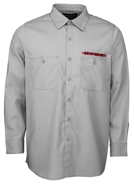 [2IS2004800M] Shirt Grindstone (M, PALE GREY)