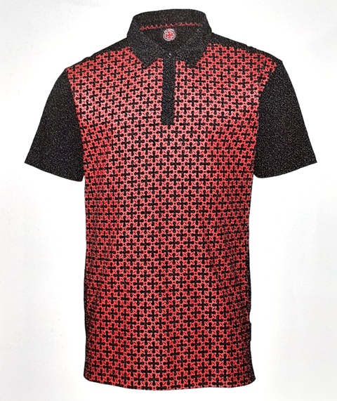 POLO REPEAT CROSS POLO TOP BLACK