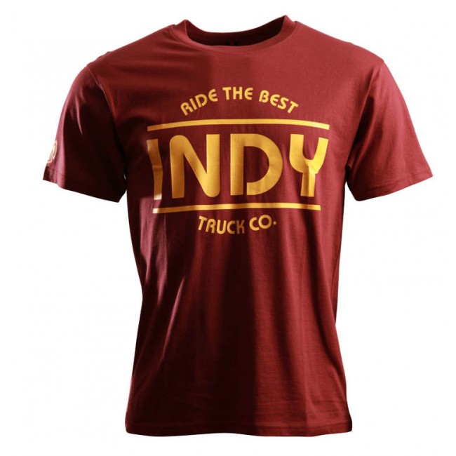 [2ITSIN1600S] TEE S/S INDY (Oxblood)