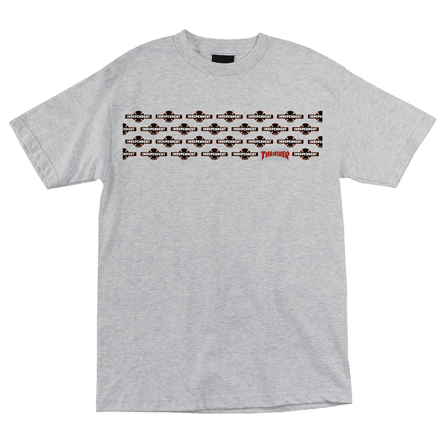 Tee X Thrasher PENT. Cross S/S