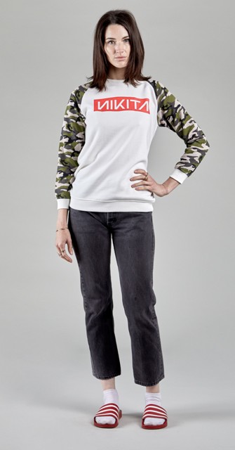 [7NK0505100S] Crew W Harmony White