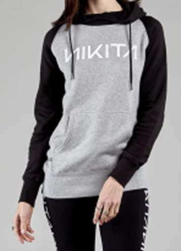[7NK0505400S] HOOD W REYKJAVIK SOLID ATHLETIC HEATHER (S)