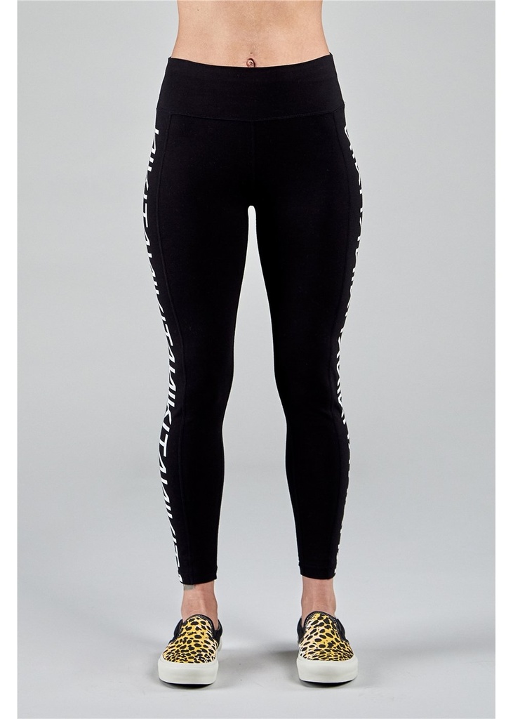 LEGGING W RUNWAY BLACK
