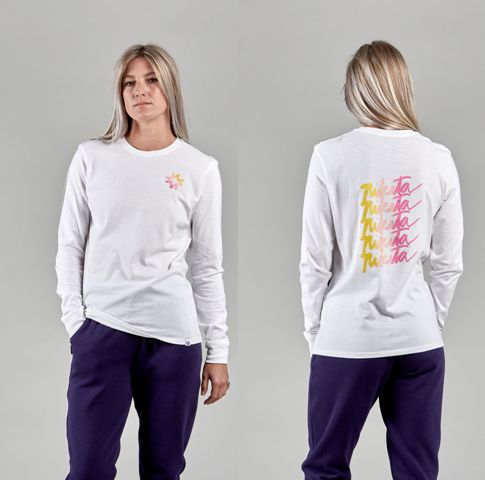 [7NK0501700S] TEE L/S W BLINK TWICE WHITE