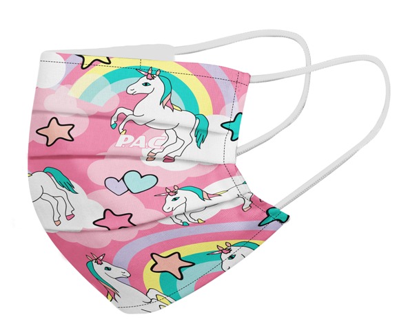 [88853001000] Mask Kids 3 CAPAS+ Filtro Unicorn