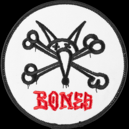 PATCH VATO RAT WHITE 3,5"