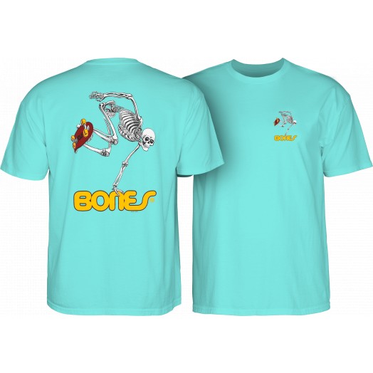 Tee Skateboard Skeleton