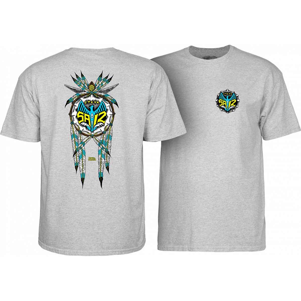 [9PPTS23600S] Tee Steve Saiz Totem (ATHLETIC HEATHER, S)