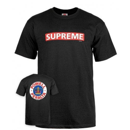 [CTMPPSUPXS] TEE SUPREME (S, BLACK)