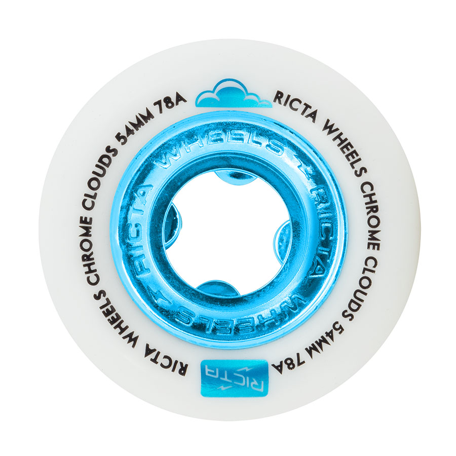 [22222591054] CHROME CLOUDS WHEELS BLUE (54)