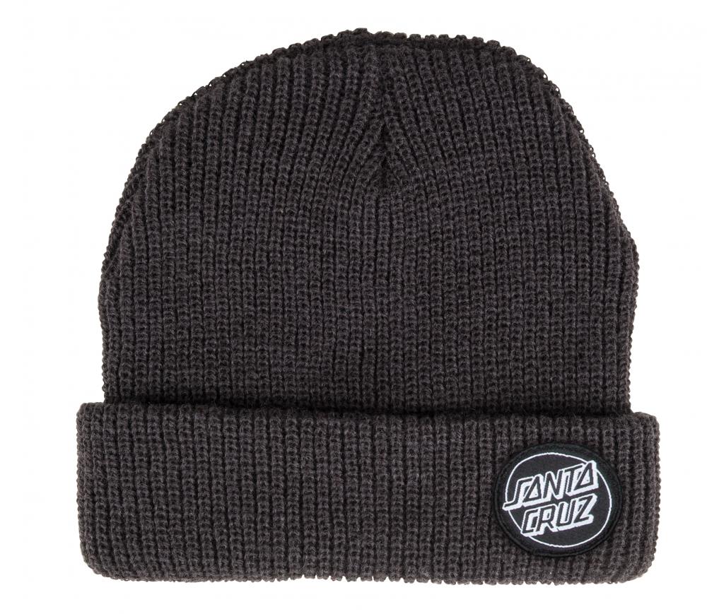 [SCA-BNE-0141] BEANIE OUTLINE DOT (BLACK)