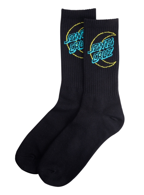 Socks Empty Moon Dot