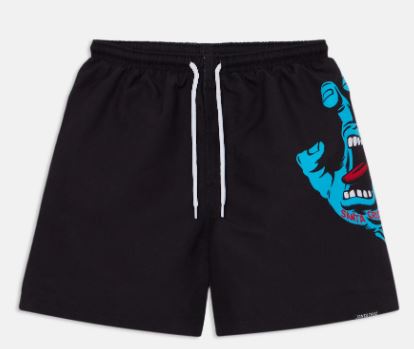 YOUTH SWIMSHORT SCREAMING HAND BLACK