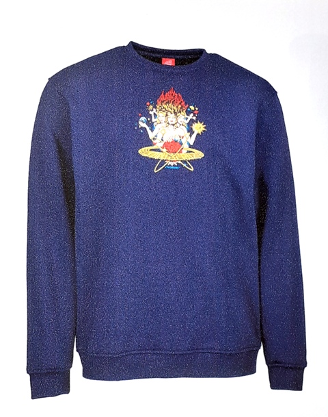 [3SS2006000M] CREW COSMICA (DARK NAVY)