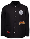 Jacket Plant Washed Black