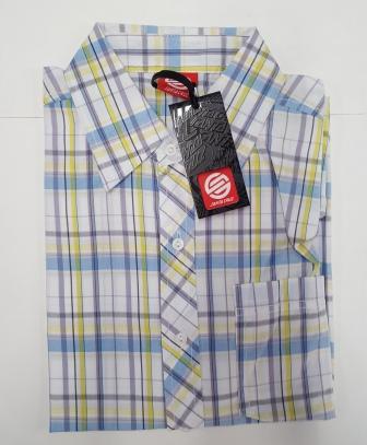 [0S28ST0200S] Shirt Hayes Purple Check
