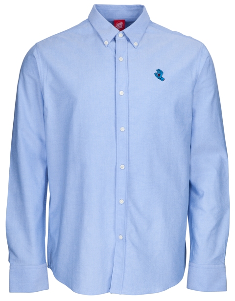 SHIRT MINI HAND OXFORD BLUE