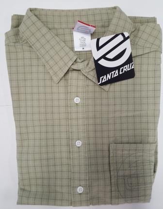 [23SSH03100M] Shirt Praire Kelp